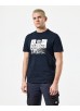 Weekend Offender Leo Gregory Mono Graphic T-Shirt - Navy