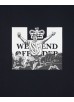 Weekend Offender Leo Gregory Mono Graphic T-Shirt - Navy