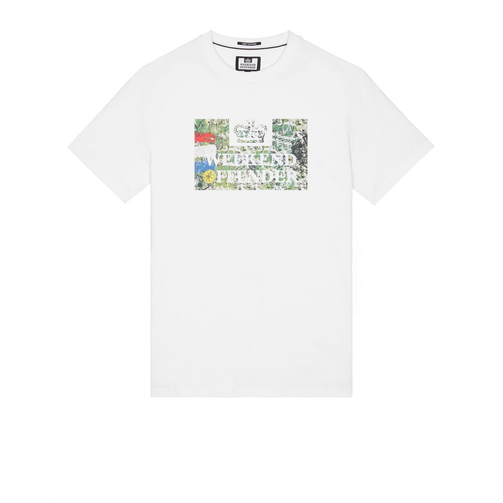 Weekend Offender BadMan Graphic T-Shirt - White