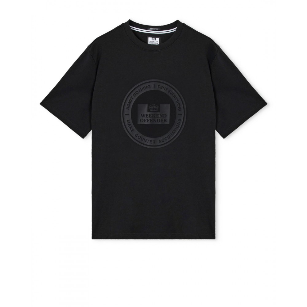 Weekend Offender Deny Graphic T-Shirt - Black