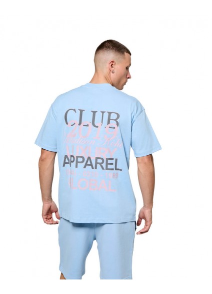 Madison Kohl MK Club Oversized T-Shirt - Placid Blue