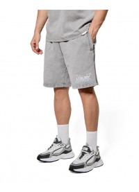 Madison Kohl MK Club Shorts - Washed Grey / Placid Blue