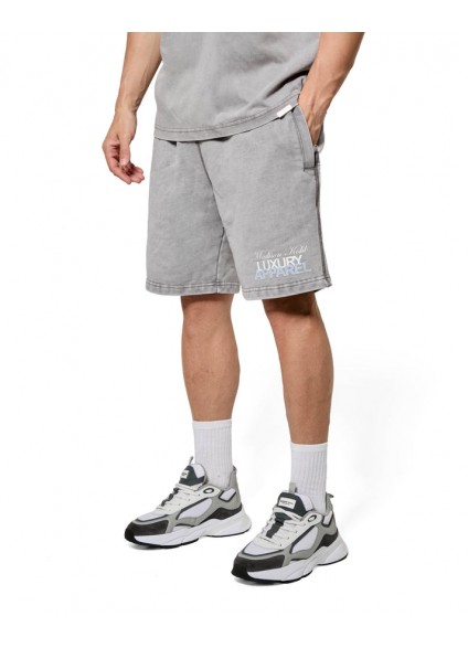 Madison Kohl MK Club Shorts - Washed Grey / Placid Blue
