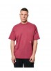 Madison Kohl MK Monogram Relaxed T-Shirt - Burgundy