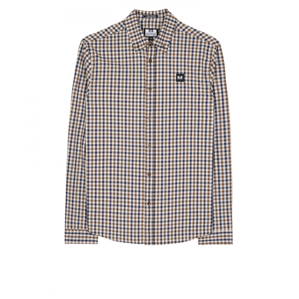 Weekend Offender Lisbon Shirt - Mid House Check