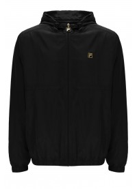 Fila Gold Ian Full Zip Windbreaker Jacket - Black