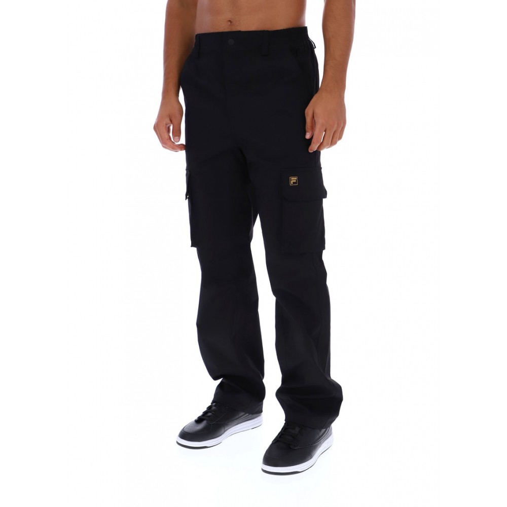 Fila Gold Oscar Cargo Pants - Black