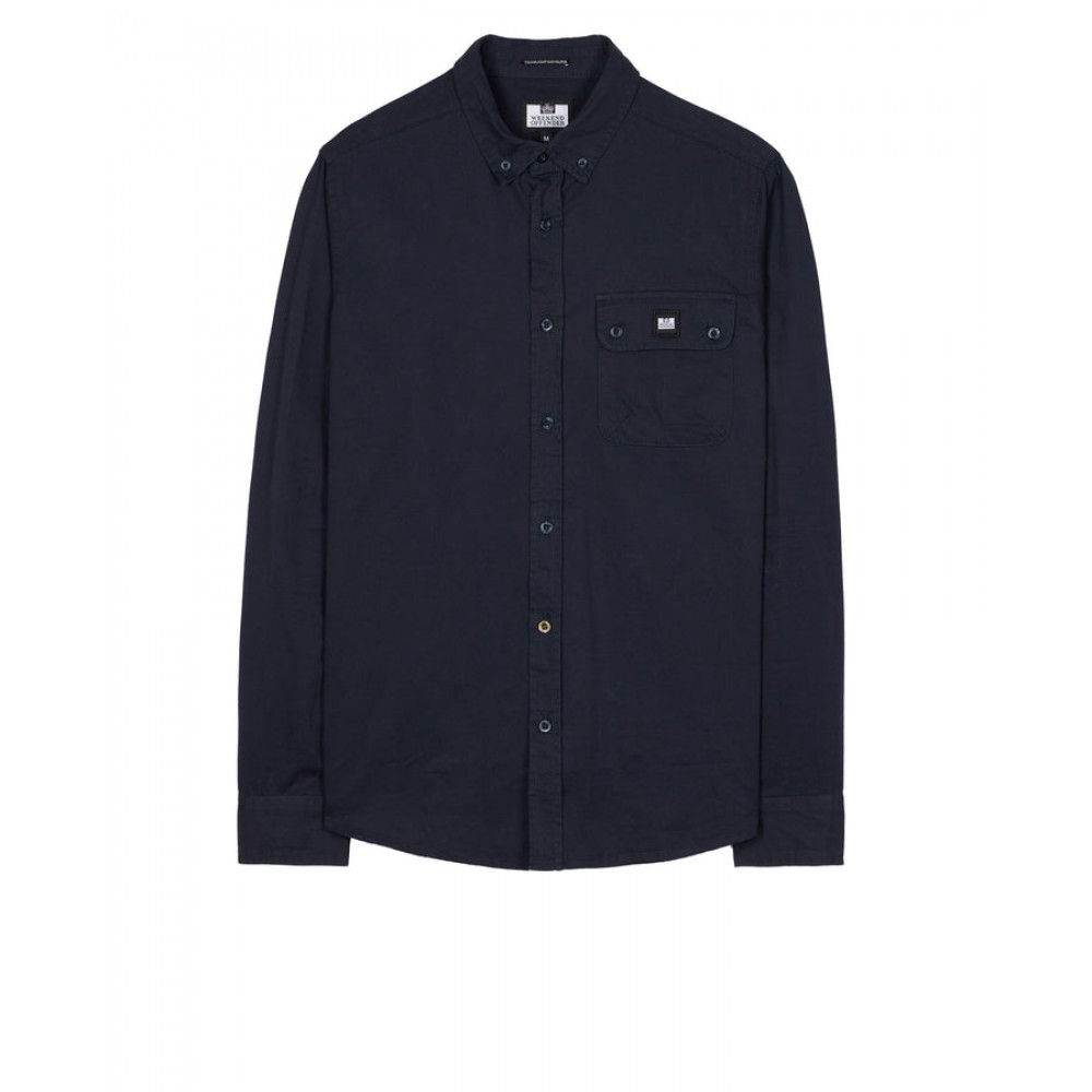 Weekend Offender Postiano Casual Shirt - Navy Blue