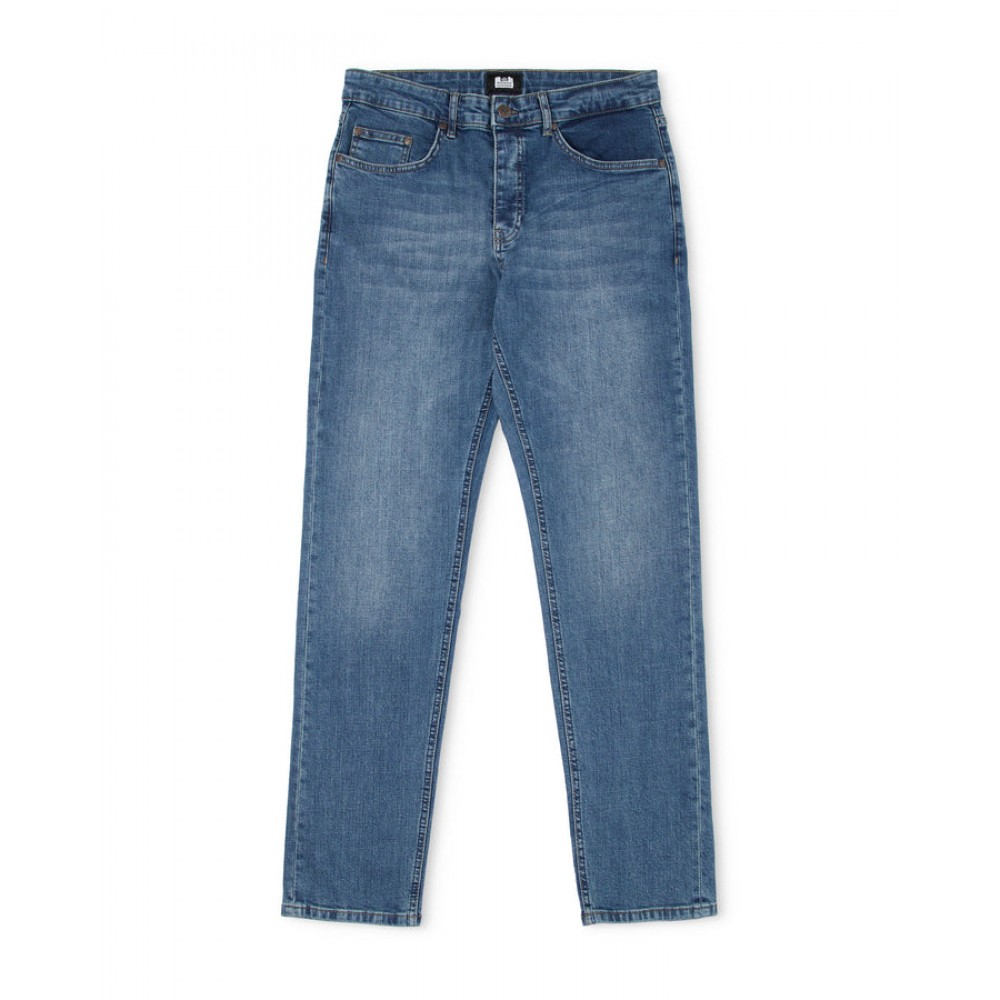 Weekend Offender Tapered Fit Denim Jeans - Washed Vintage Blue
