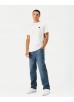 Weekend Offender Loose Fit Denim Jeans - Washed Vintage Blue