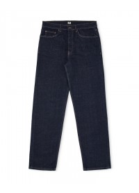 Weekend Offender Loose Fit Denim Jeans - Dark Vintage Blue