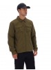 FILA KASA ZIP-THROUGH OVERSHIRT - DARK OLIVE
