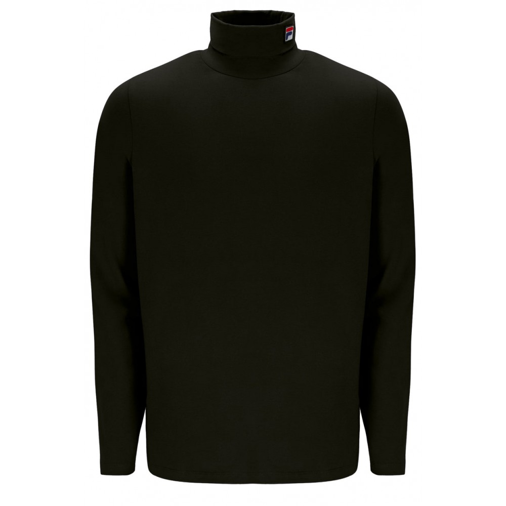 FILA 19TH CLASSIC ROLL NECK SWEATER - BLACK