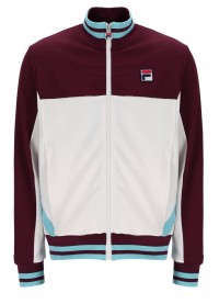 FILA TIE BREAKER FUNNEL NECK JACKET - FIG