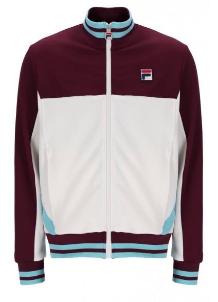 FILA TIE BREAKER FUNNEL NECK JACKET - FIG