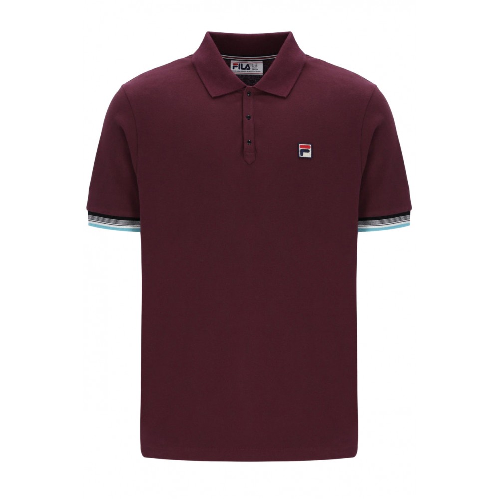 FILA ZEV CUFF DETAIL POLO - FIG