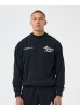Madison Kohl MK Time Flies Relaxed Crewneck Sweatshirt - Black Madison Kohl MK Time Flies Relaxed Crewneck Sweatshirt - Black