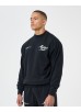 Madison Kohl MK Time Flies Relaxed Crewneck Sweatshirt - Black Madison Kohl MK Time Flies Relaxed Crewneck Sweatshirt - Black