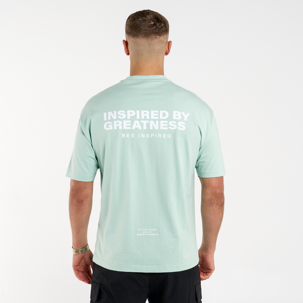 Bee Inspired Simms T-Shirt - Surf Spray