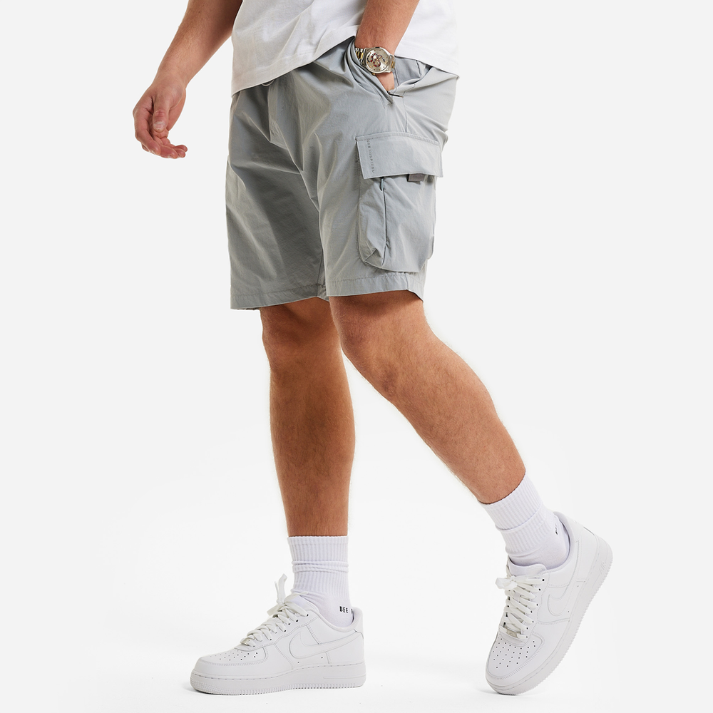 Bee Inspired Sakai Cargo Shorts - Concrete Grey