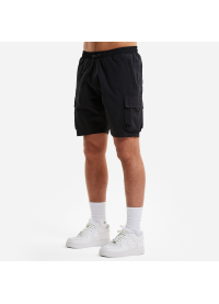 Bee Inspired Sakai Cargo Shorts - Black