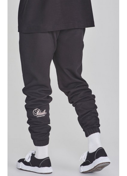 SikSilk Graphic Joggers - Black