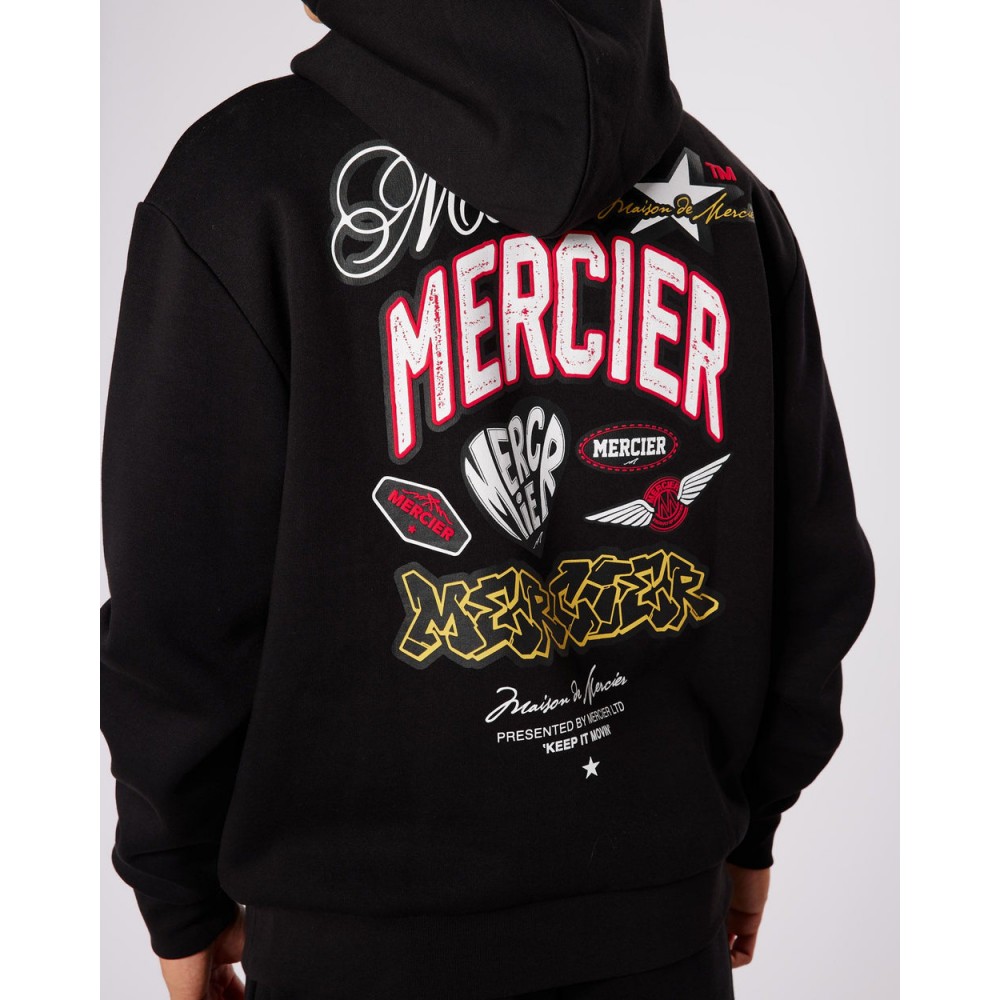 Mercier Guerrilla Hoodie - Black