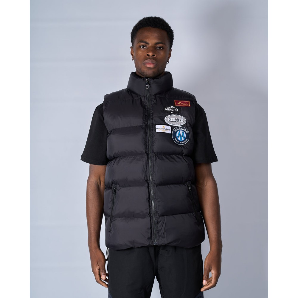 Mercier OG Badge Gilet - Black