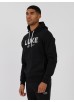 Luke 1977 Grand Soft Cotton Relaxed Fit Overhead Hoodie - Black