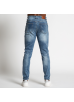 Bee Inspired Alvaro Relaxed Fit Jeans - Mid Blue