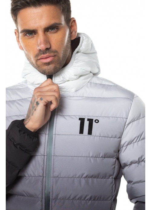 11 degrees black puffer jacket