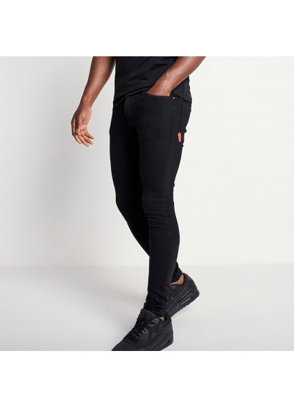 11 Degrees Sustainable Stretch Jeans Skinny Fit - Jet Black Wash