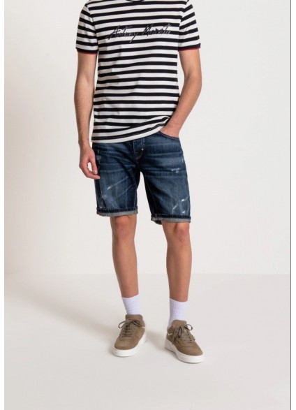 Antony Morato Slim Fit 'Baart' Denim Shorts