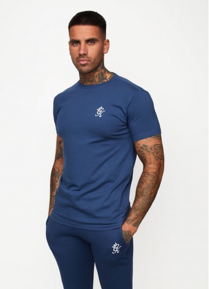 Gym King Jersey T-Shirt - Moonlight Blue