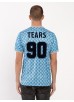 Luke 1977 Tears 90 Retro Football T-Shirt - Blue Mix