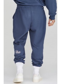 SikSilk Graphic Joggers - Navy