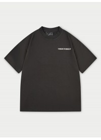 THE COUTURE CLUB HEAVYWEIGHT COPYRIGHT T-SHIRT - BLACK
