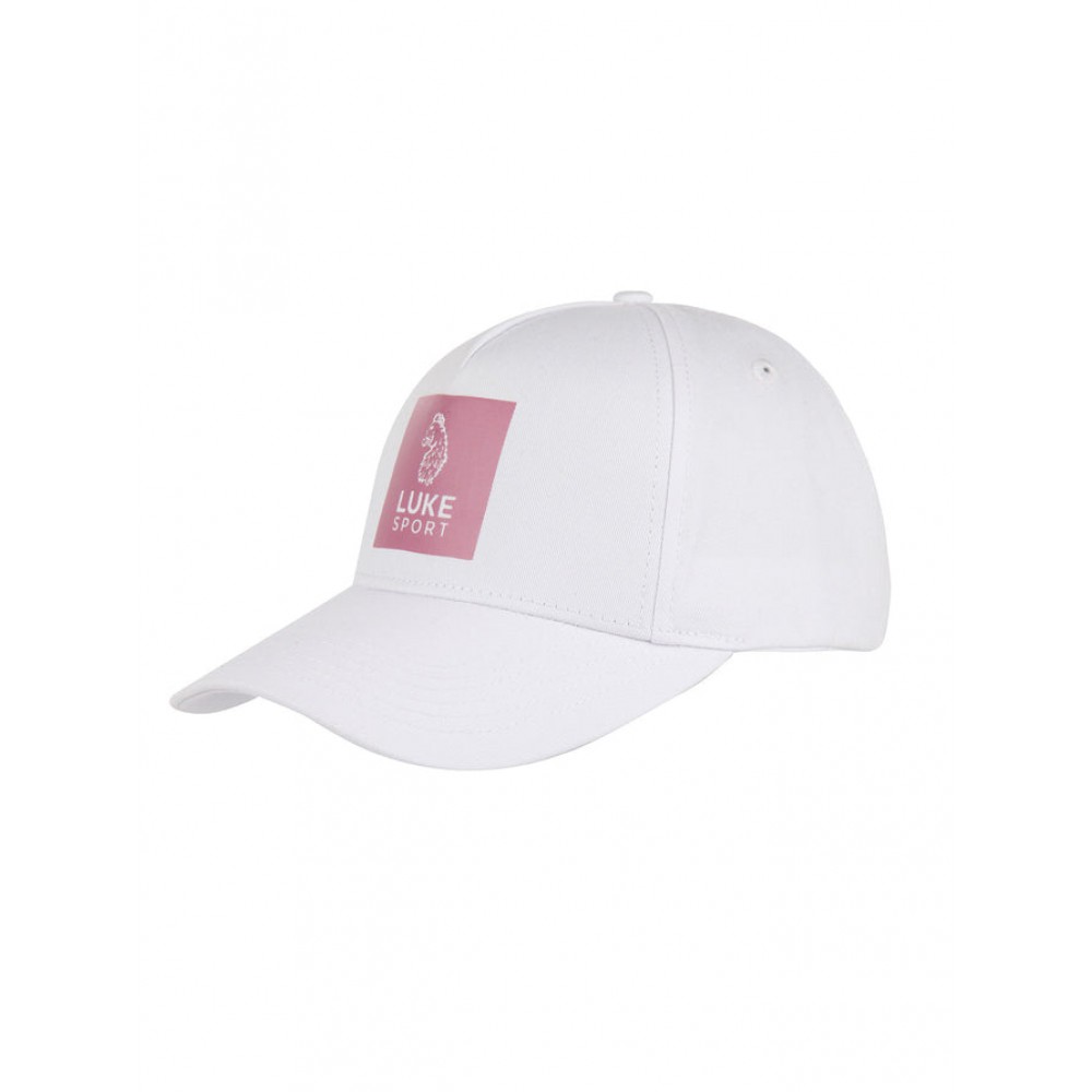Luke Sport Boxy Cap - White Pink