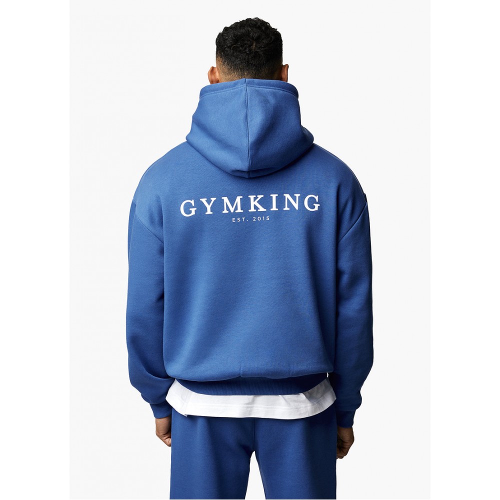 Gym King Established Hood - Cobalt Blue