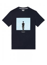 Weekend Offender Supernova Graphic T-Shirt - Black/Blue