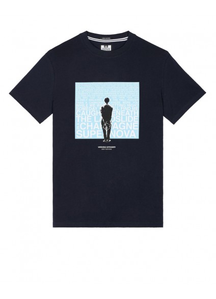 Weekend Offender Supernova Graphic T-Shirt - Black/Blue