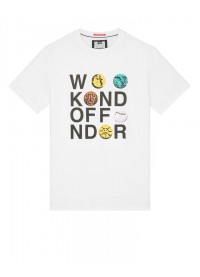 Weekend Offender Pills Graphic T-Shirt - White