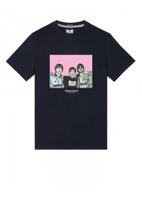 Weekend Offender Diego Graphic T-Shirt - Navy