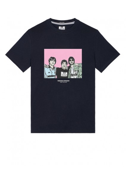 Weekend Offender Diego Graphic T-Shirt - Navy