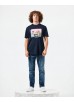 Weekend Offender Diego Graphic T-Shirt - Navy