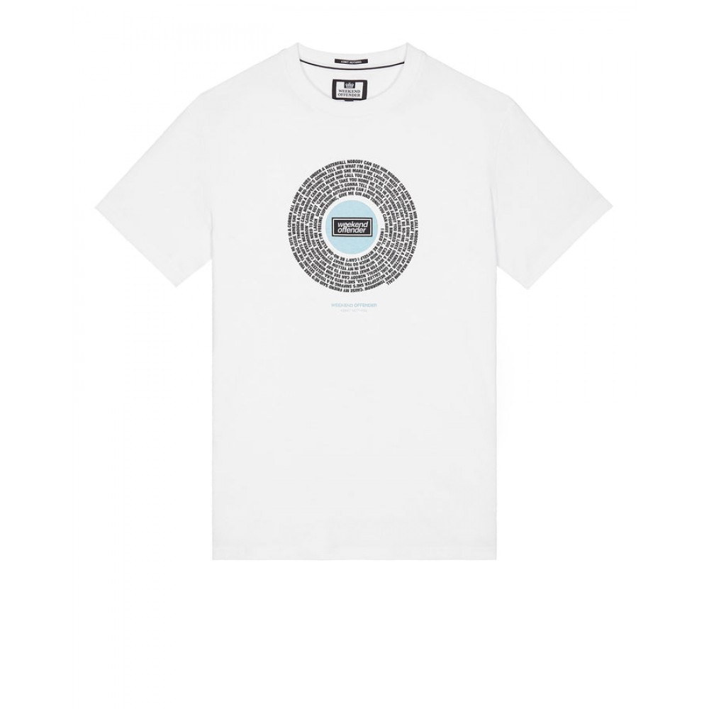 Weekend Offender Supersonic Graphic T-Shirt - White