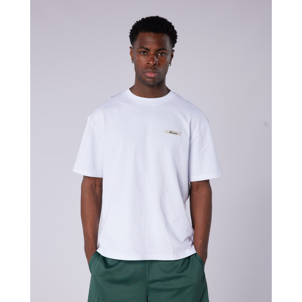Mercier Script T-Shirt - White