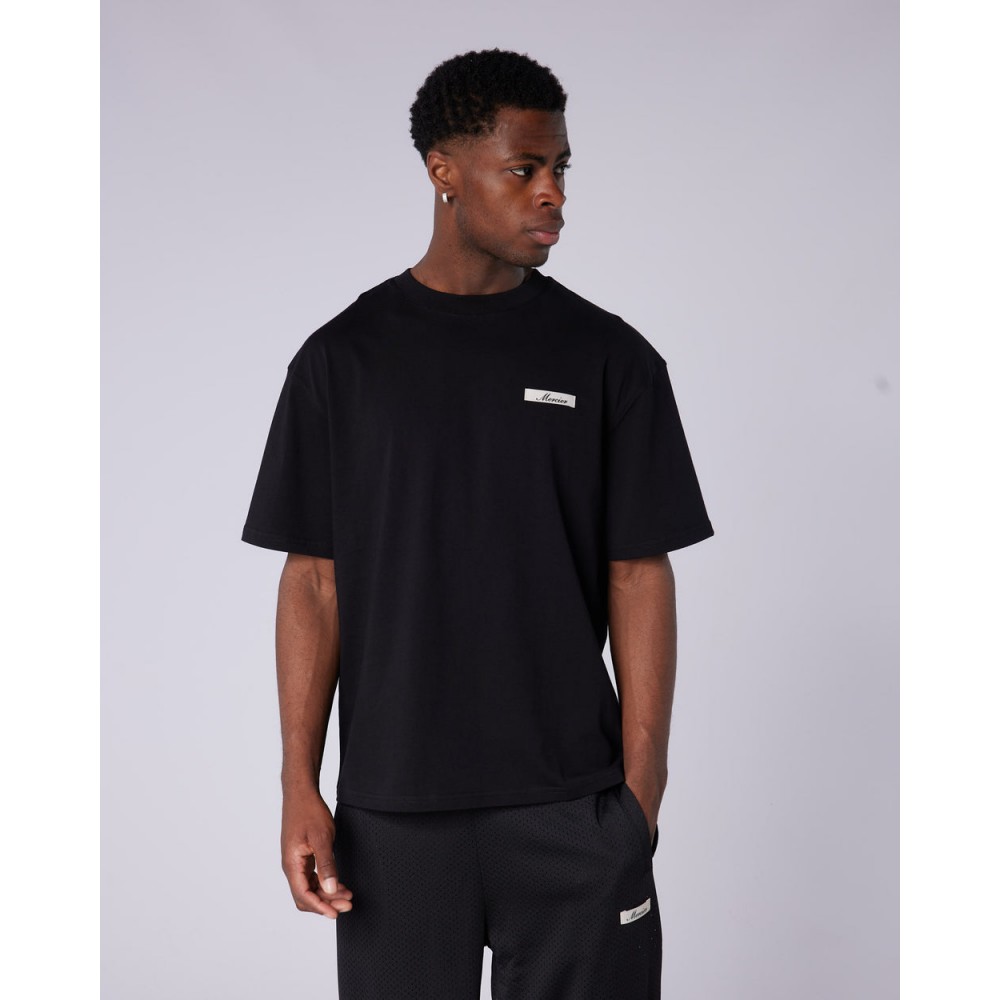Mercier Script T-Shirt - Black