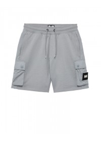 Weekend Offender Pink Sands Jogger Shorts - Smokey Grey