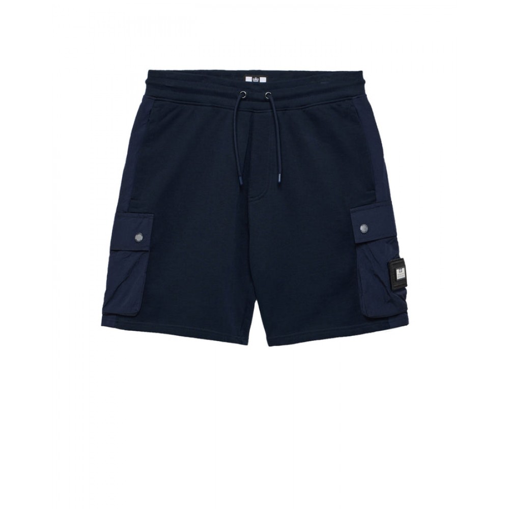 Weekend Offender Pink Sands Jogger Shorts - Navy